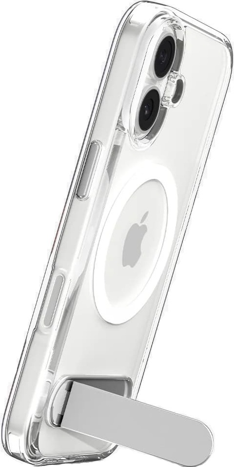 Чехол Spigen для Apple iPhone 17 Ultra Hybrid S MagFit, Clear White (ACS09981) фото 9