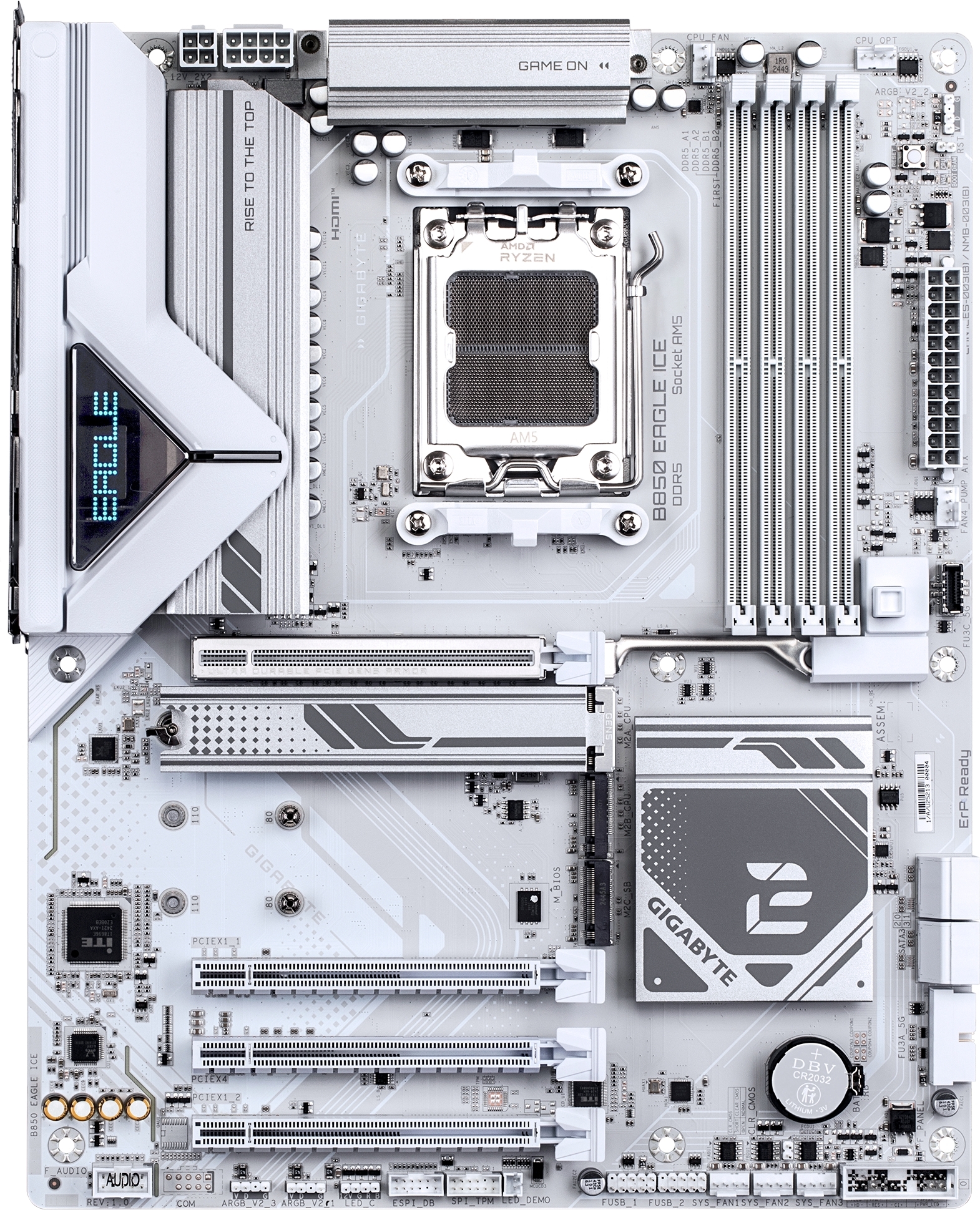 Материнская плата GIGABYTE AMD B850 SAM5 ATX (B850_EAGLE_ICE) фото2