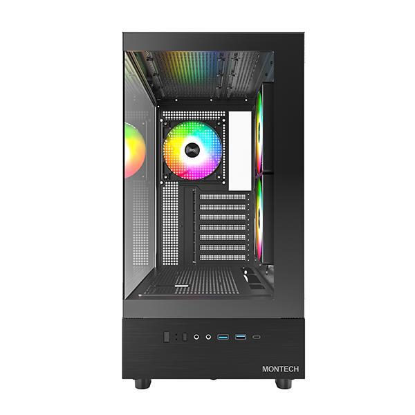 Корпус MONTECH ATX W/O PSU BLACK (XR (B)) фото
