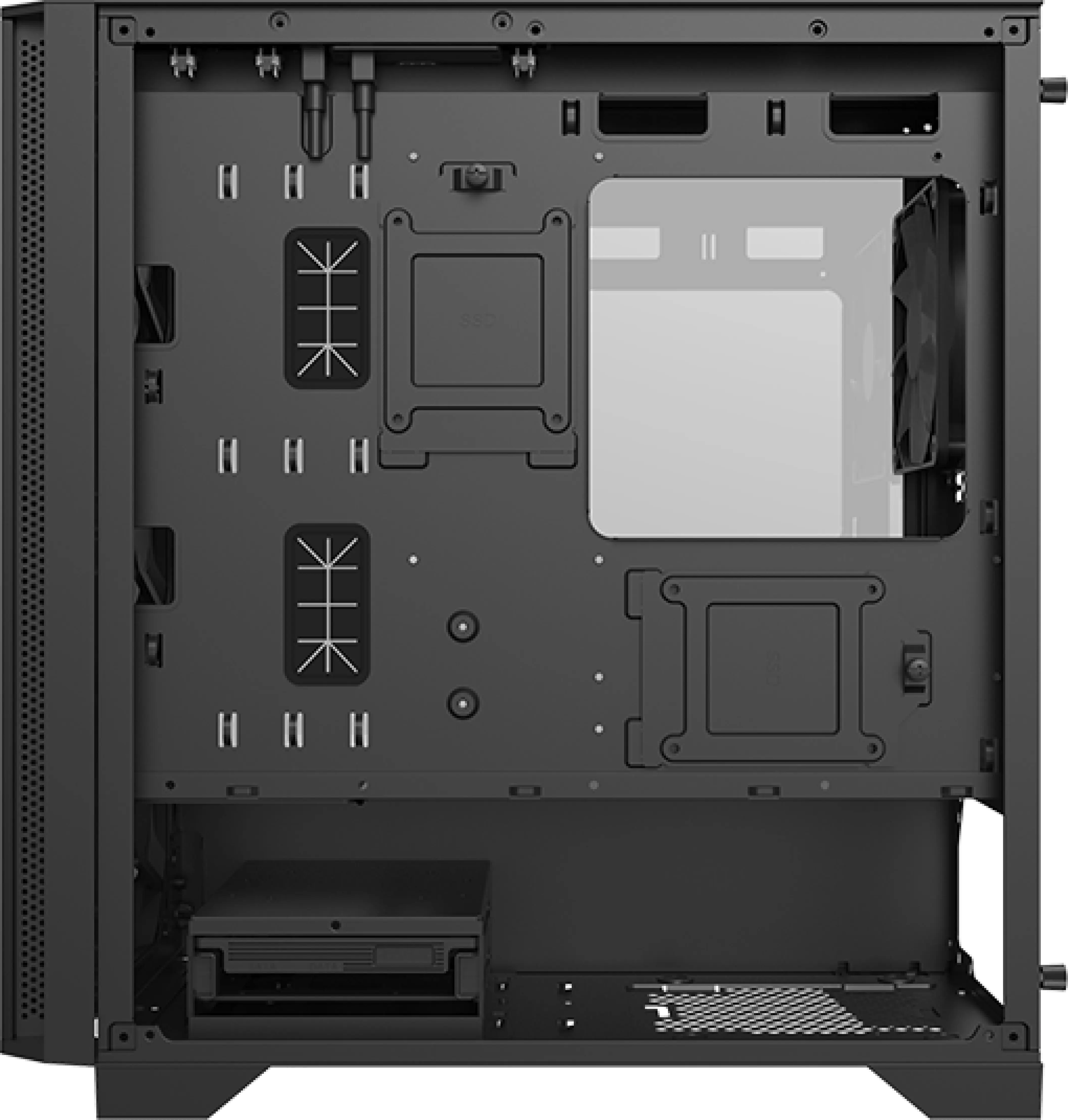 Корпус MONTECH MATX W/O PSU (AIR 100 LITE (B)) фото 4