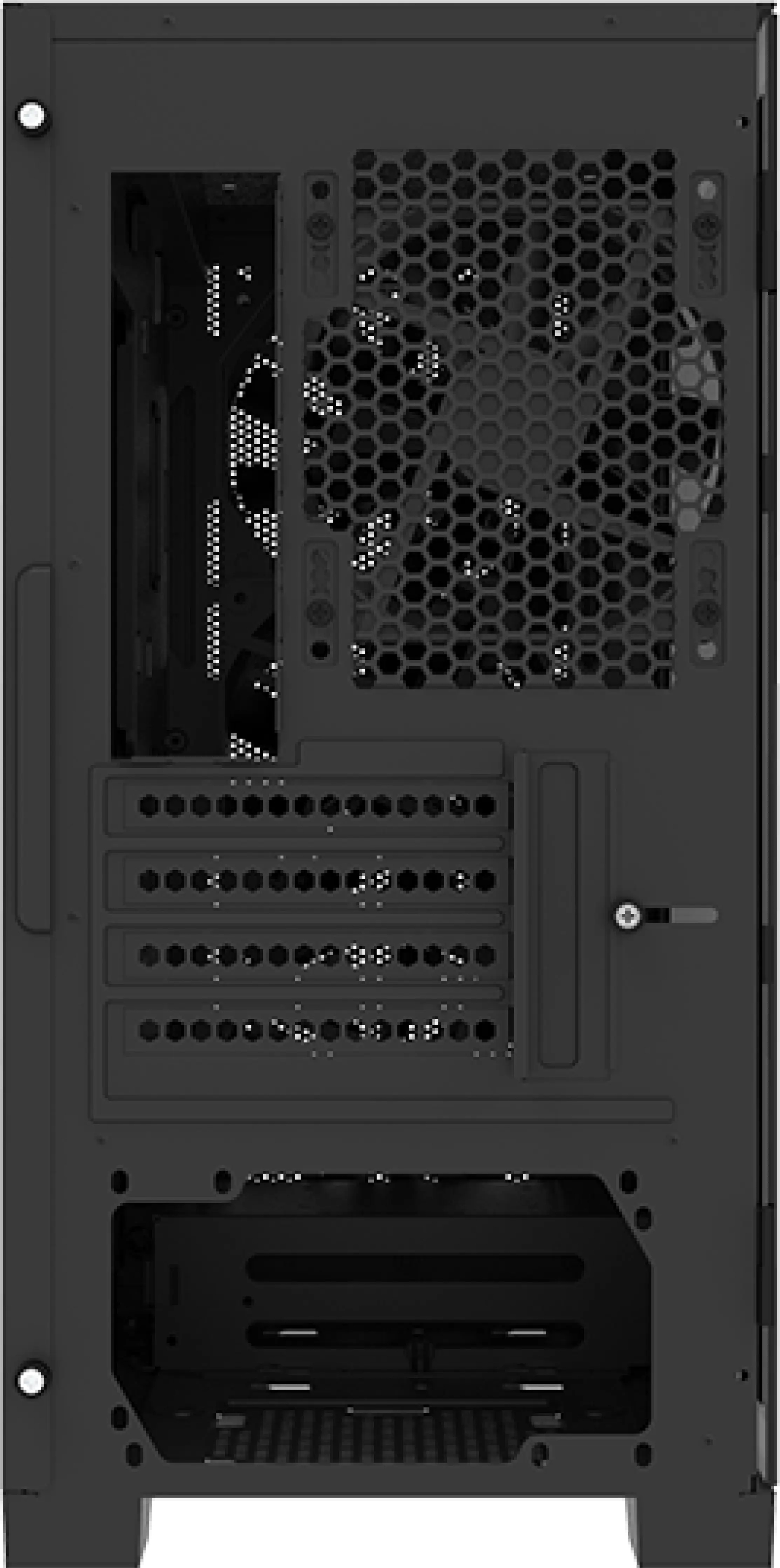 Корпус MONTECH MATX W/O PSU (AIR 100 LITE (B)) фото 3
