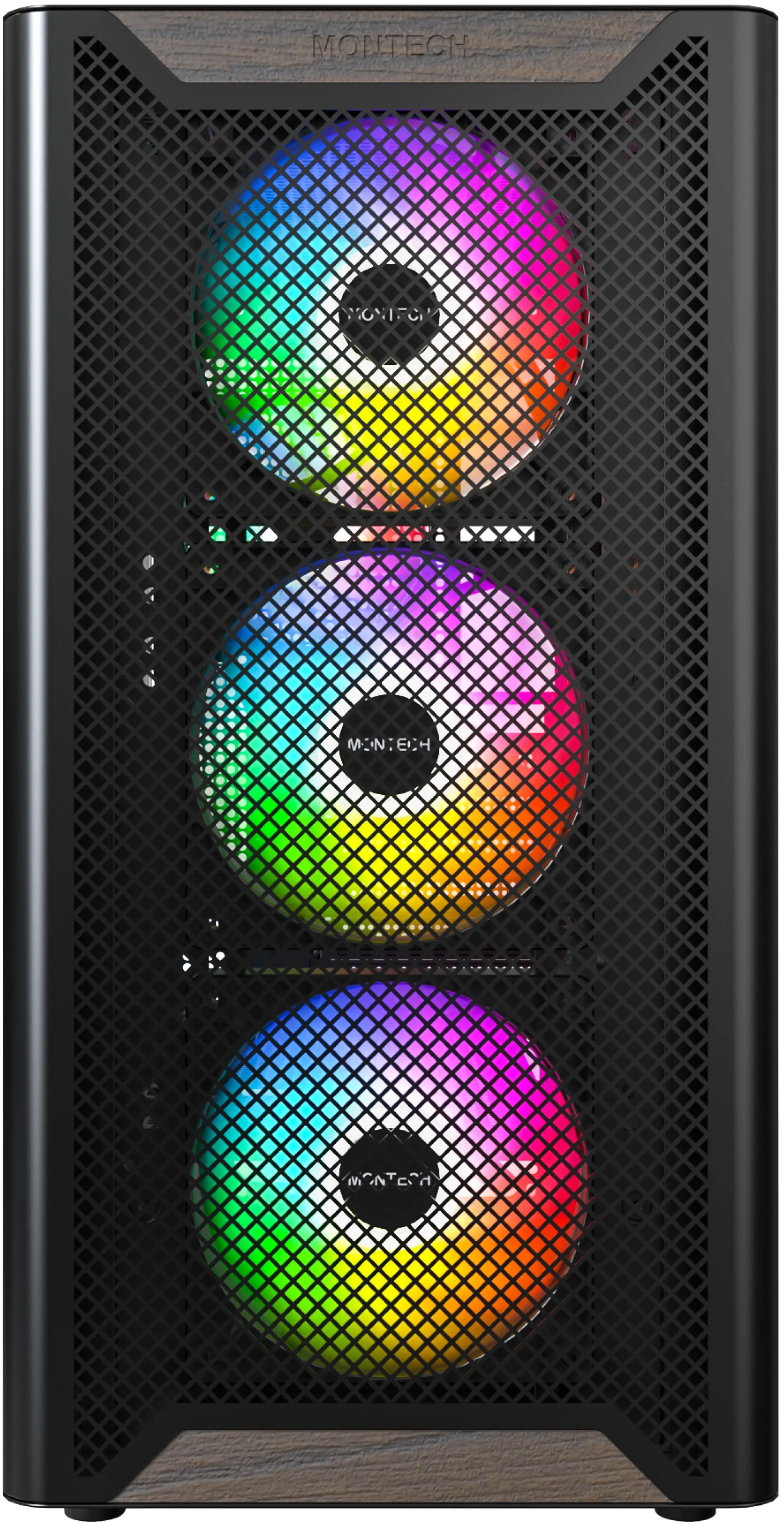 Корпус MONTECH ATX W/O PSU (XR WOOD (B))фото