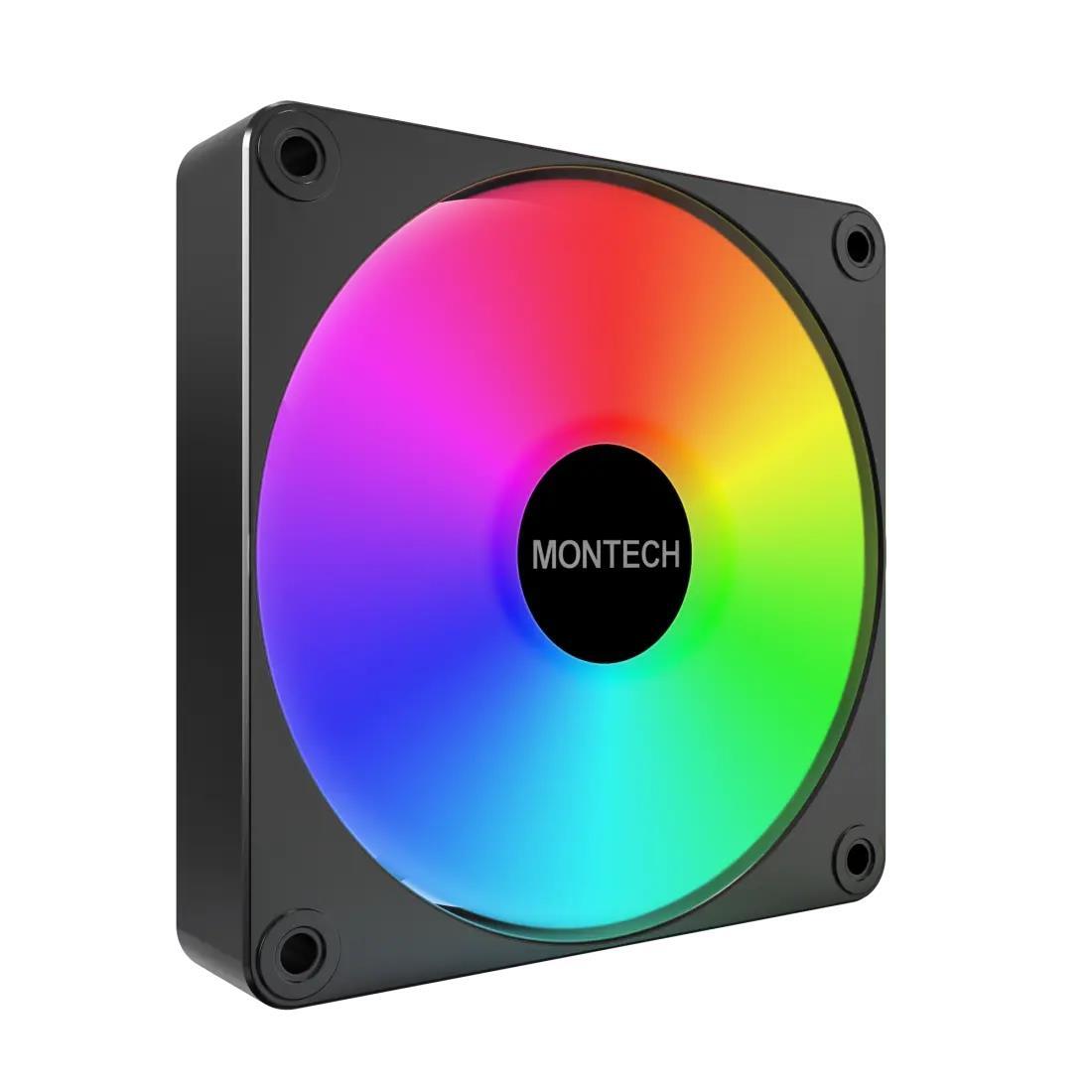 Корпусный вентилятор MONTECH 120MM (GF120 V2 ARGB PWM (B) ) фото 2