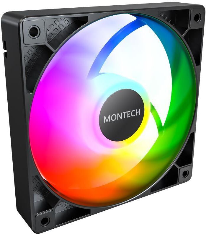 Корпусный вентилятор MONTECH 120MM ( GF120 PWM BLACK) фото 2