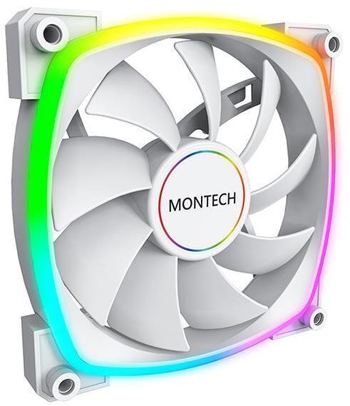 Корпусный вентилятор MONTECH 140MM (AX140 PWM WHITE) фото 2