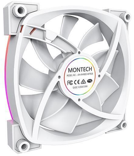 Корпусный вентилятор MONTECH 140MM (AX140 PWM WHITE) фото 5