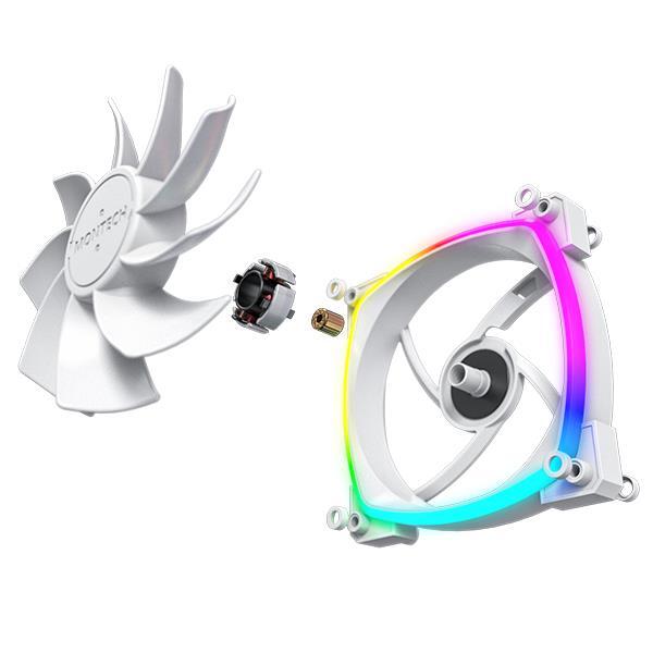 Корпусный вентилятор MONTECH 120MM (RX120 PWM WHITE) фото 7