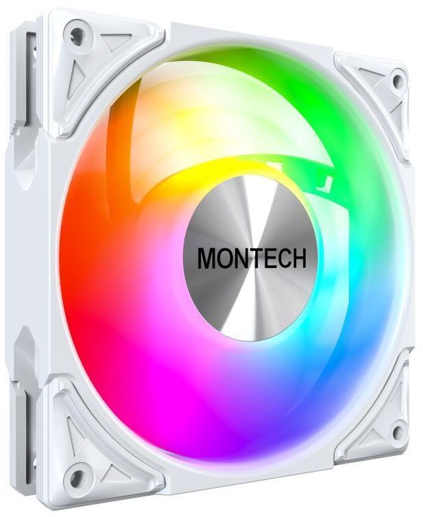 Корпусный вентилятор MONTECH 120MM (METAL PRO 12 ARGB PWM WHITE) фото 2
