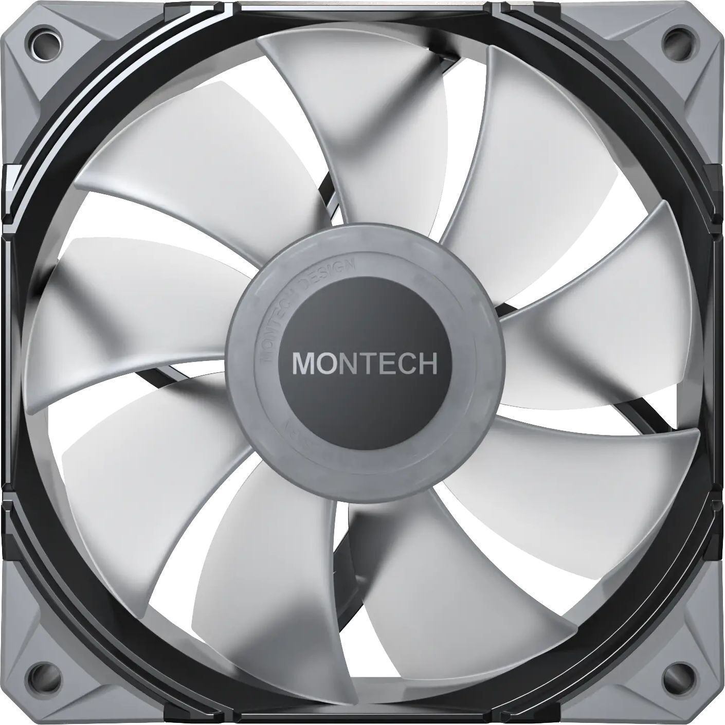Набор из трех вентиляторов для корпуса MONTECH E28 PWM 120MM (E28 ARGB 3 PACK (B)) фото 4