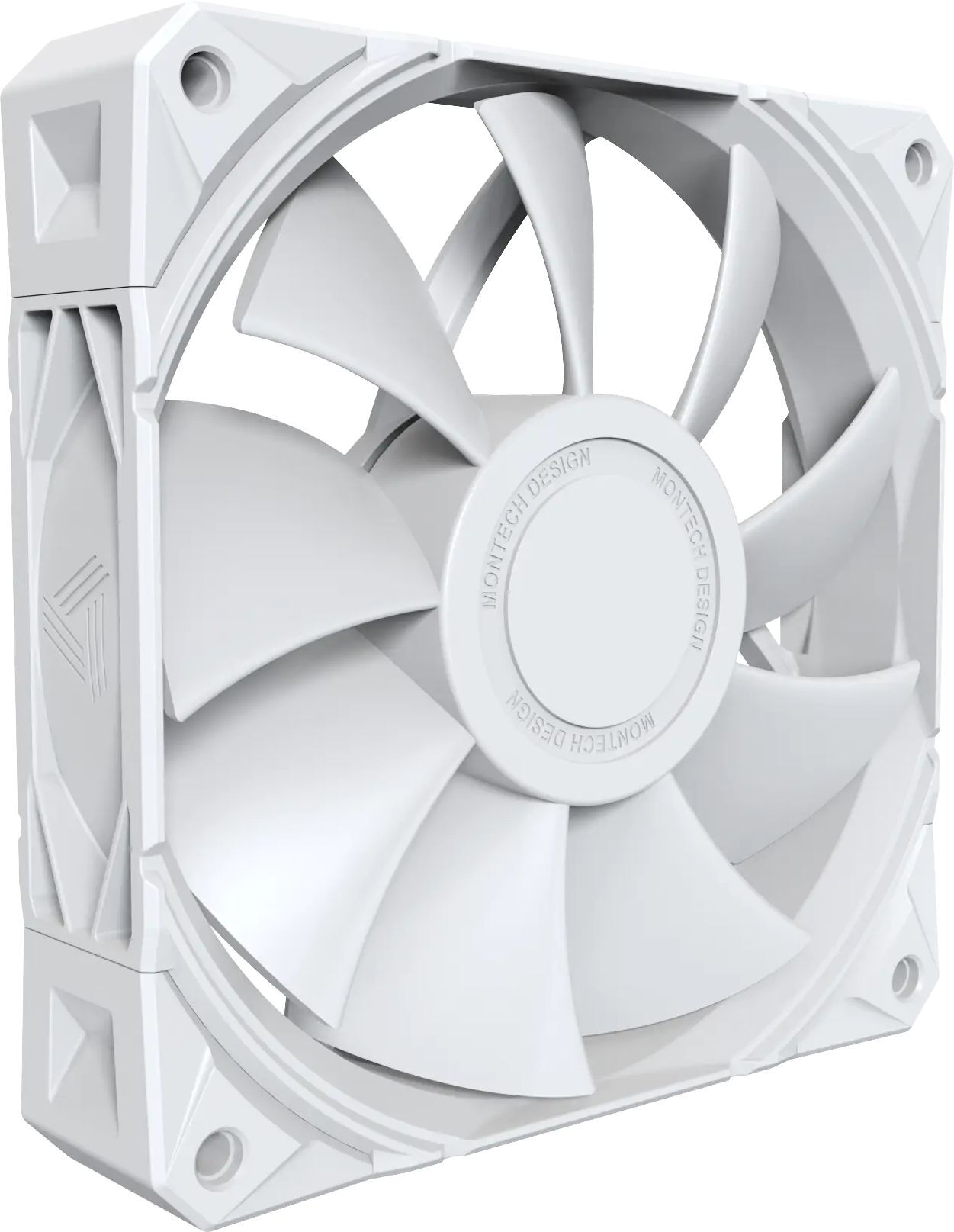 Набор из трех вентиляторов для корпуса MONTECH E28 PWM 120MM (E28 3 PACK(W)) фото 3