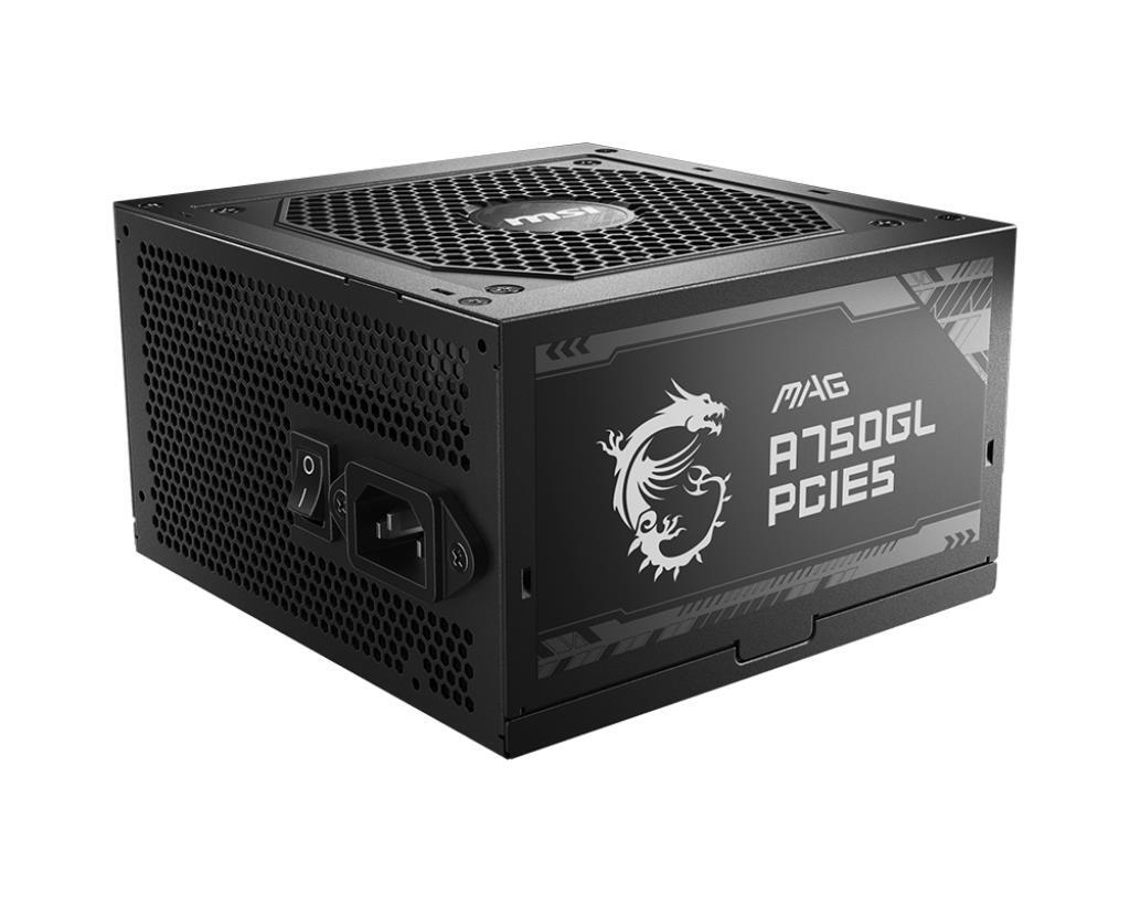 Блок живлення MSI ATX 750W MAG A750GL PCIE5 (MAG A750GL PCIE5)фото2