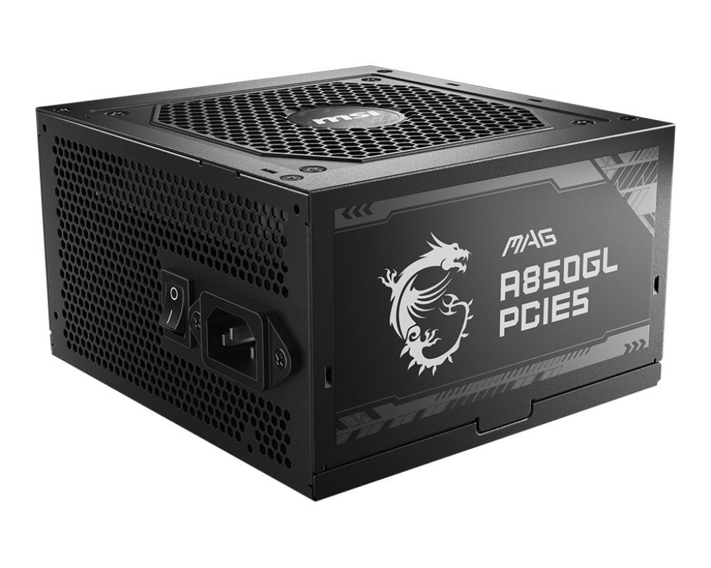 Блок живлення MSI ATX 850W MAG A850GL PCIE5 (MAG A850GL PCIE5)фото2