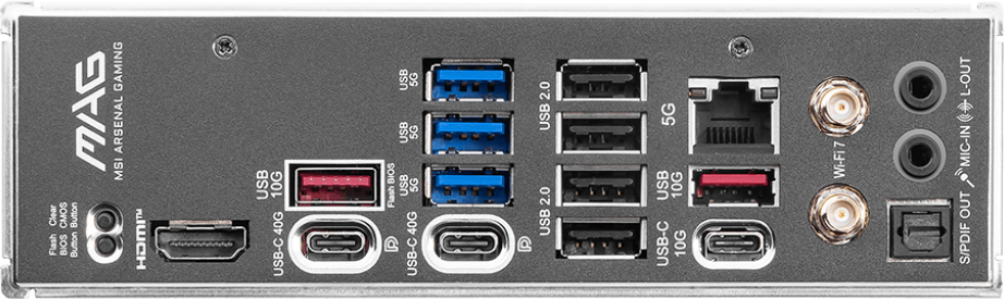 Материнська плата MSI AMD MAG X870E TOMAHAWK WIFI SAM5 (MAG X870E TOMAHAWK WIFI)фото5