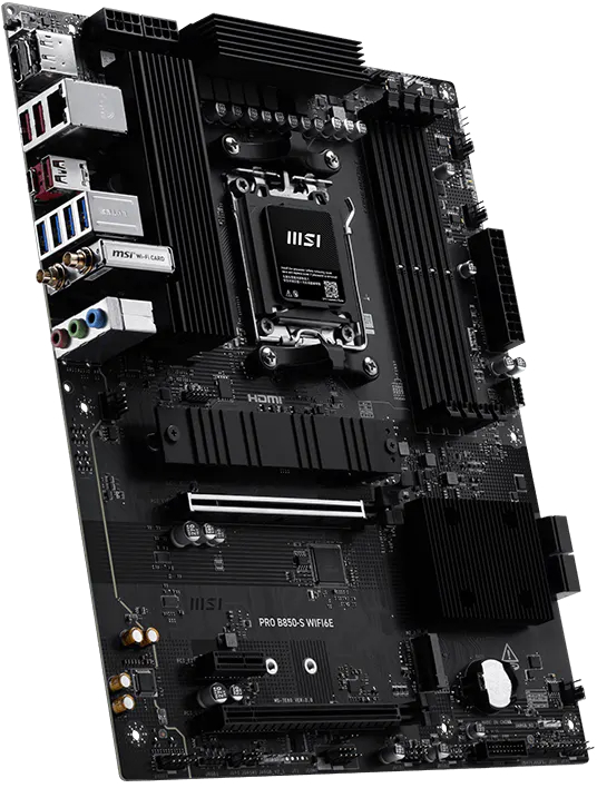 Материнська плата MSI AMD PRO B850-S WIFI6E SAM5 (PRO B850-S WIFI6E)фото