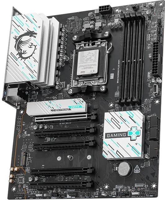 Материнская плата MSI AMD B840 GAMING PLUS WIFI SAM5 (B840 GAMING PLUS WIFI) фото 4