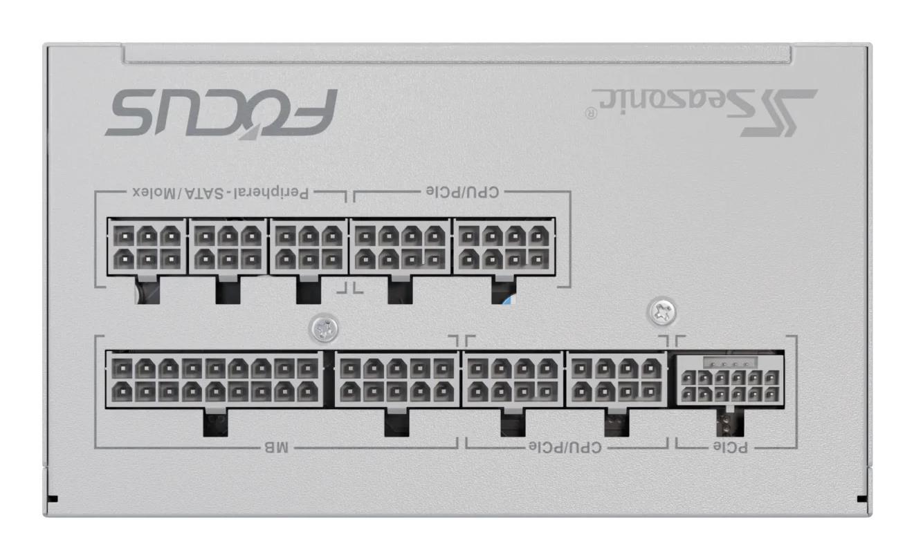 Блок питания SEASONIC FOCUS GX ATX 3.1 750W WHITE (FOCUS-GX-750-ATX31-WHITE) фото 