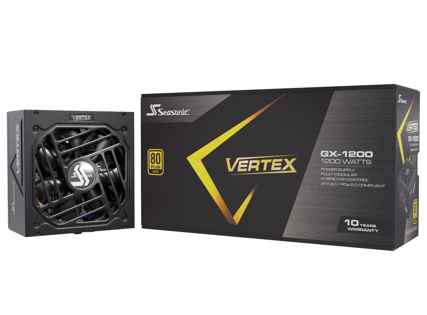Блок питания SEASONIC VERTEX GX ATX 3.1 1200W (VERTEX GX 1200-ATX31) фото 