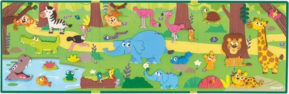 Магнітна книга Janod Африканські тварини (J05456)фото7