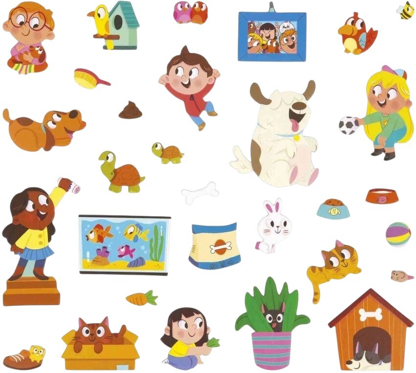 Магнітна книга Janod Домашні тварини (J05457)фото2