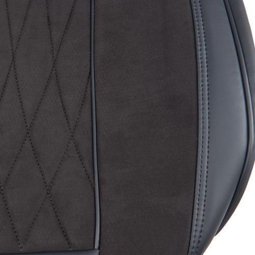 Набор чехлов V-8885 Bk полный к-т экокожа черные фото 3