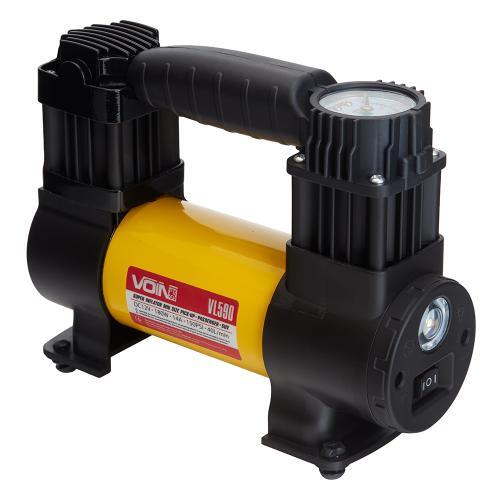 Компресор автомобільний "VOIN" VL-590 150psi/15Amp/40л/прикур./ліхтарфото2