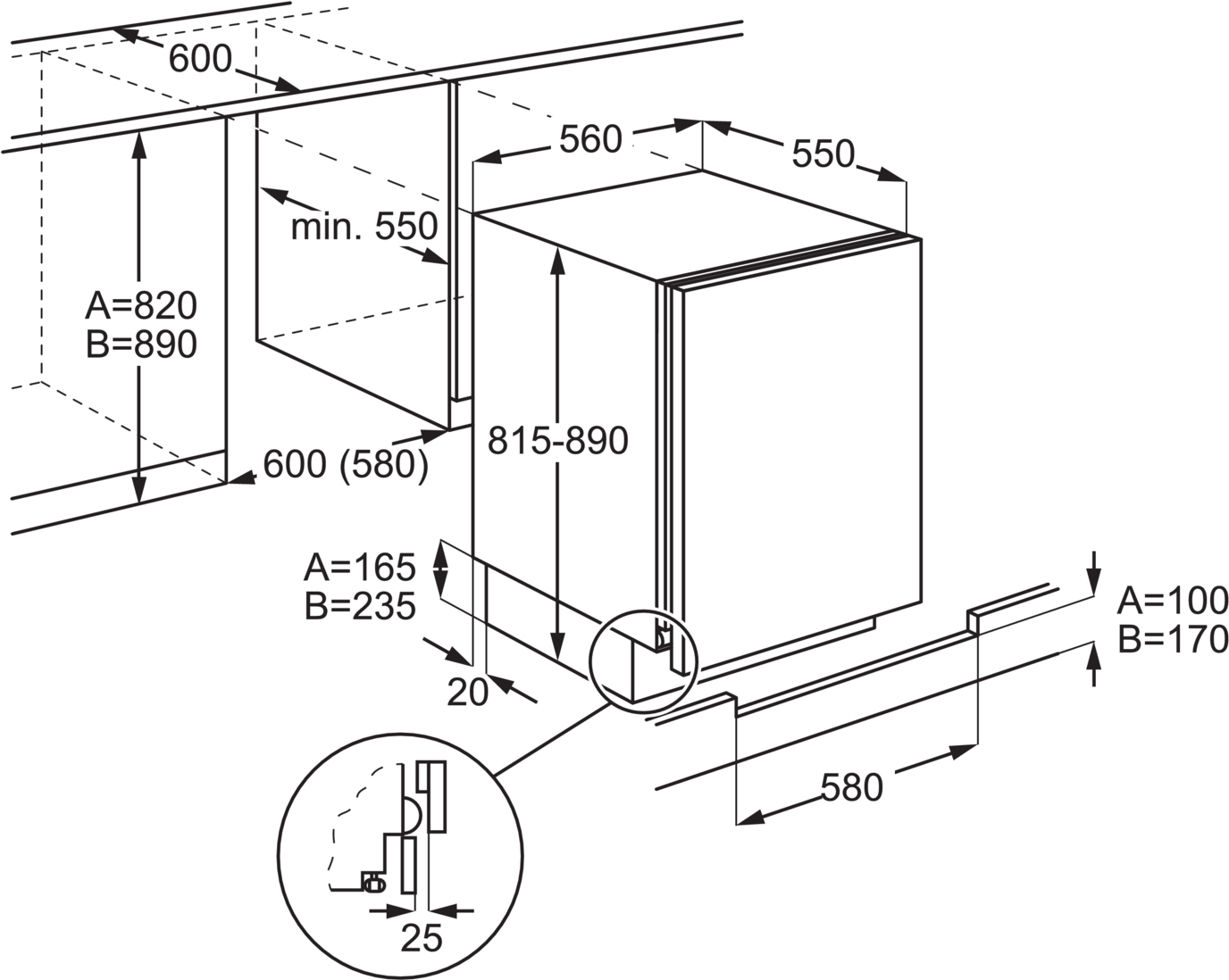Холодильна камера Electrolux LXB2AE82Sфото2