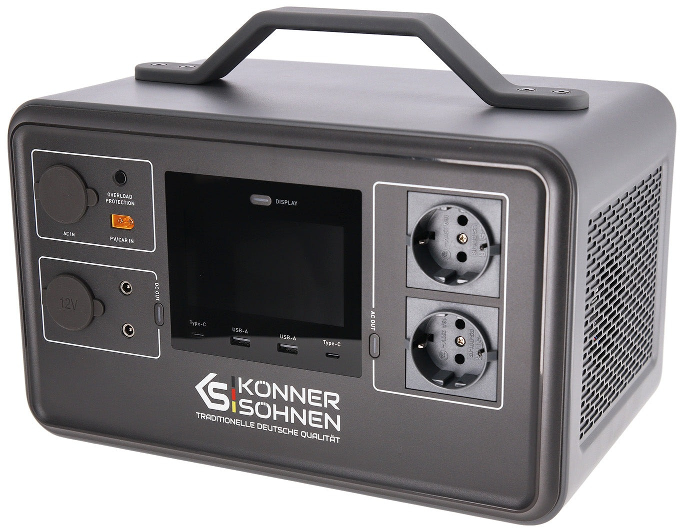 Портативная электростанция Konner&Sohnen KS 1200PS, 1200Вт, 1030 Вт/ч (KS1200PS) фото 14