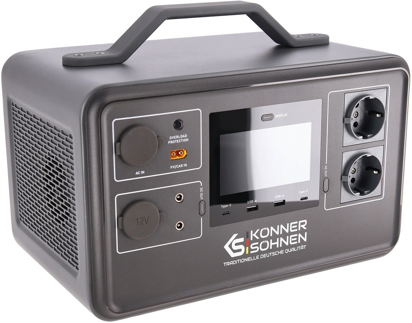 Портативная электростанция Konner&Sohnen KS 1200PS, 1200Вт, 1030 Вт/ч (KS1200PS) фото 10