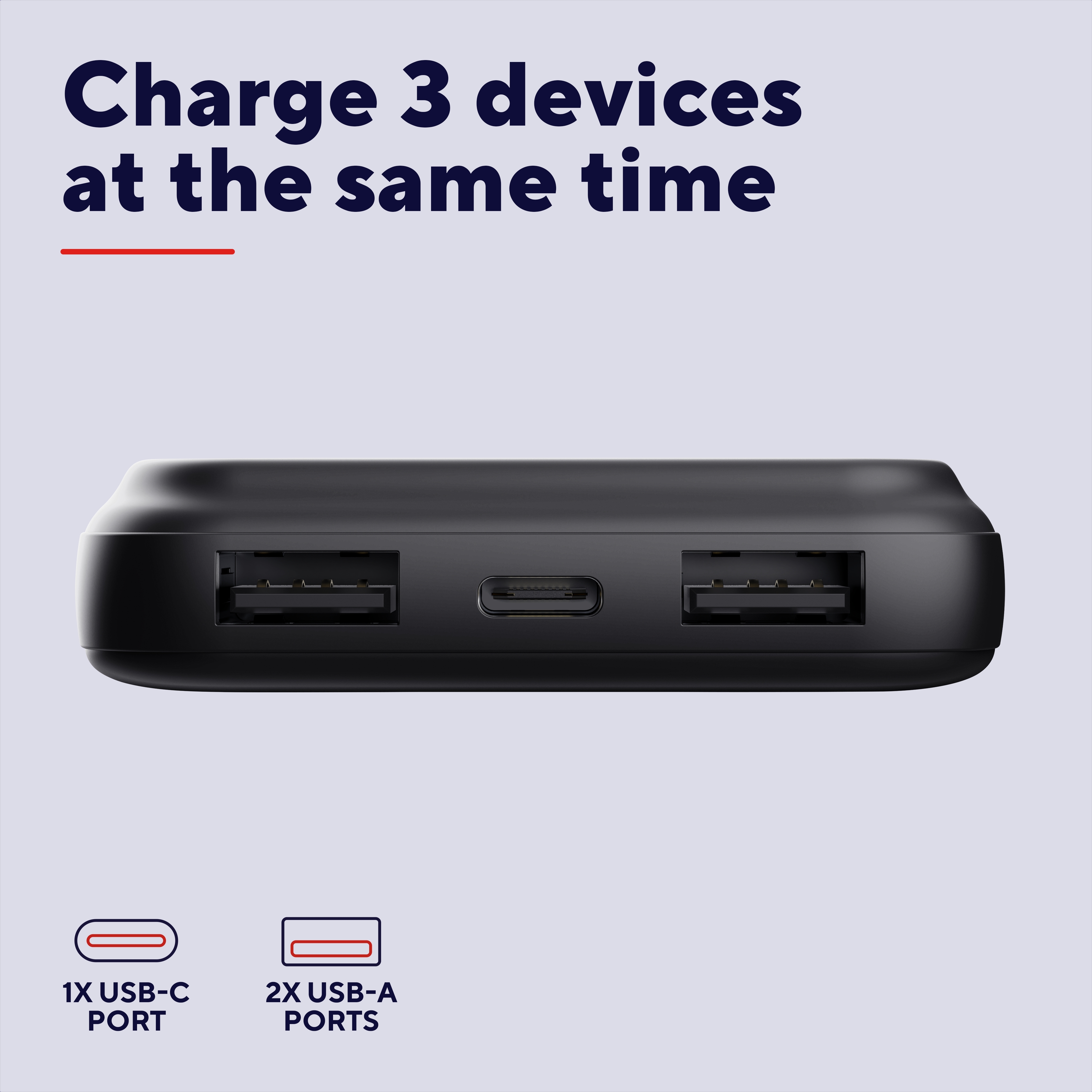 Портативное зарядное устройство Trust Avala 10000mAh 20W Black (25882_TRUST) фото 