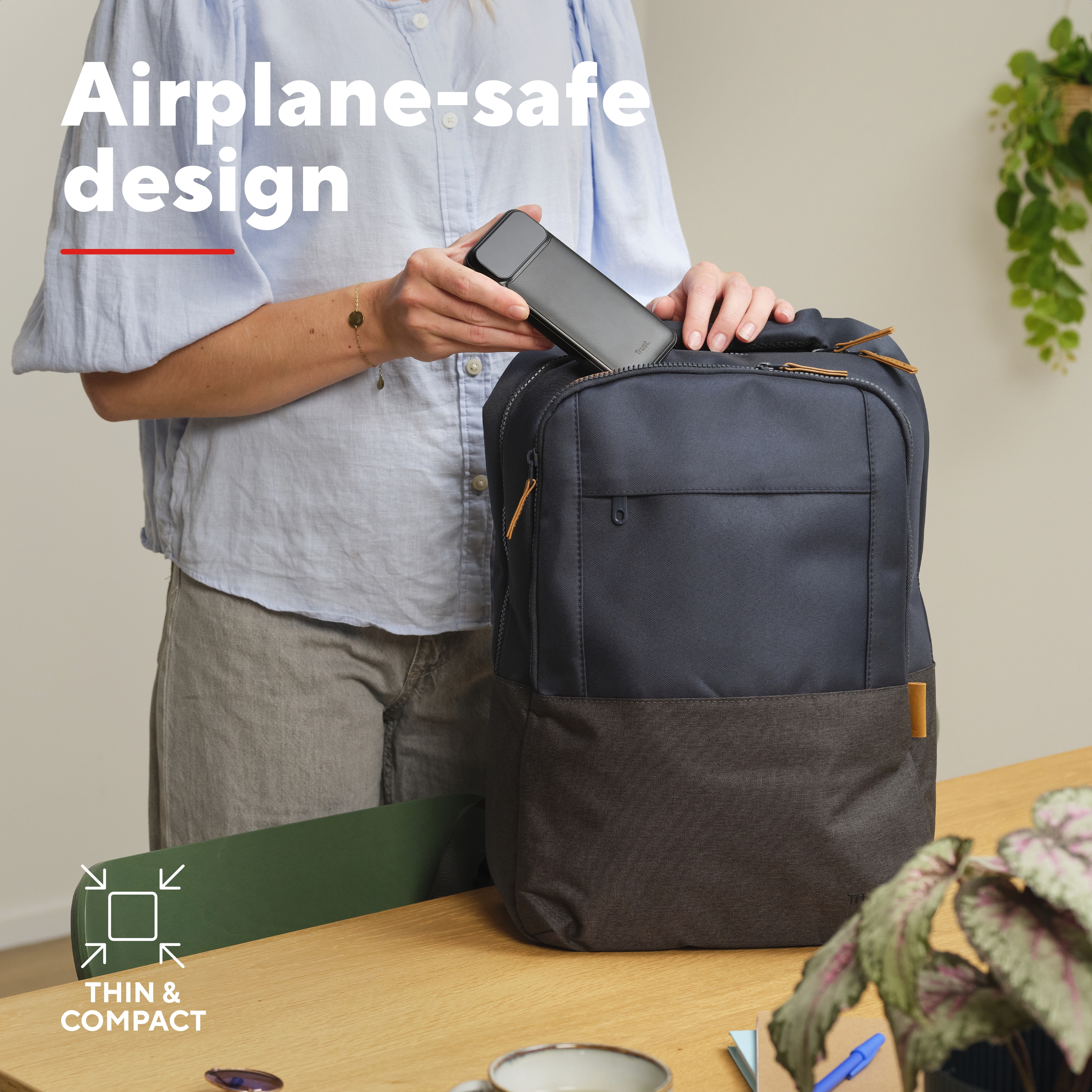 Портативное зарядное устройство Trust Avala 10000mAh 20W Black (25882_TRUST) фото 