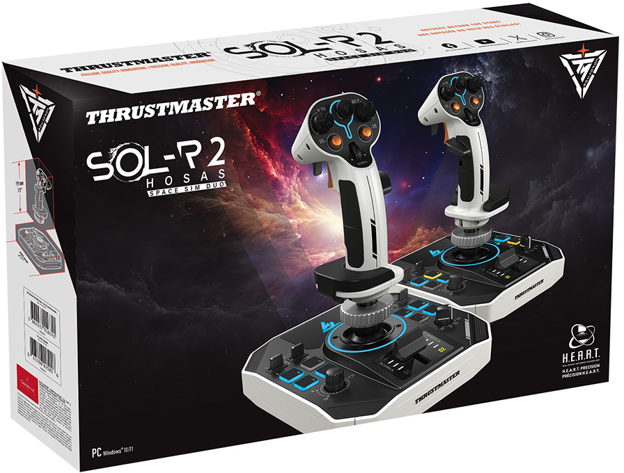 Комплект Thrustmaster SOL-R 2 HOSAS PC (2960939)фото6