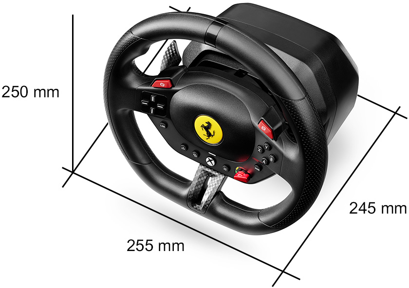Кермо і педалі Thrustmaster T98-X FERRARI 296 GTS для PC/XBOX (4460297)фото