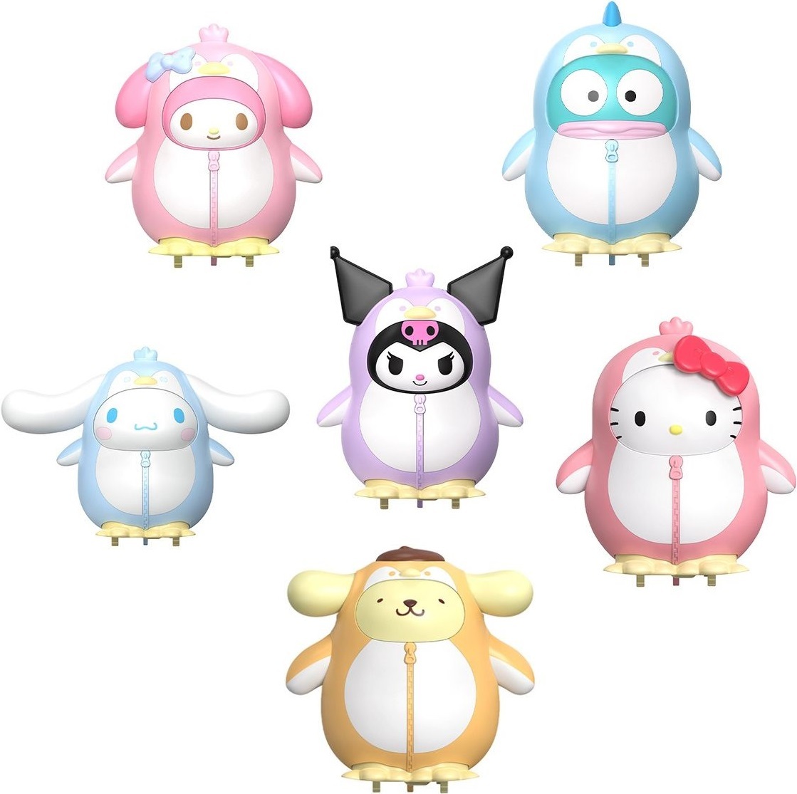 Механическая игрушка-сюрприз Pop Top Sanrio – Бал Пингвинов (25WDL-001) фото 2