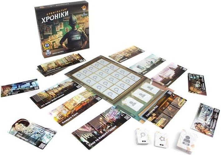 Настольная игра Место Преступления (UA) / Chronicles of Crime (UA) (6906832797160) фото 5