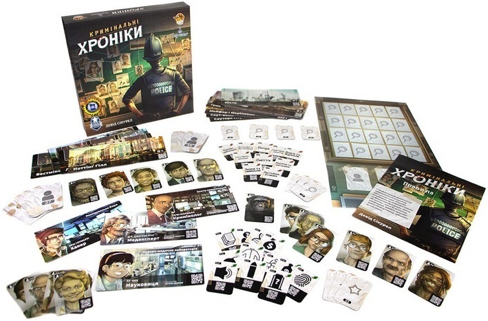 Настольная игра Место Преступления (UA) / Chronicles of Crime (UA) (6906832797160) фото 2