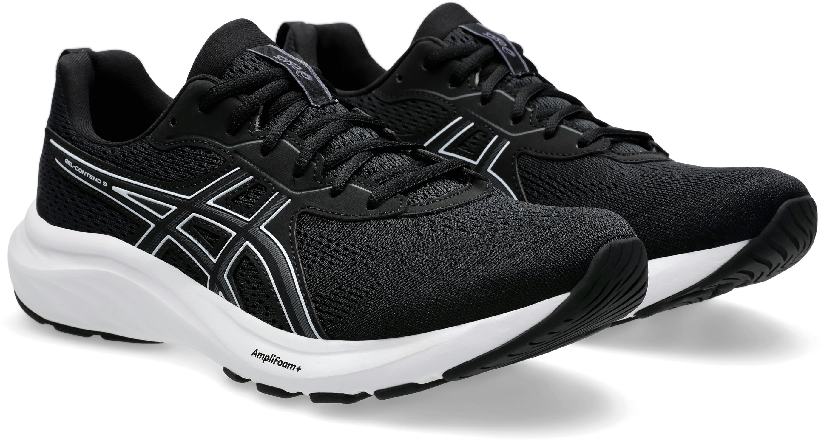 Кроссовки для бега мужские Asics Gel-Contend 9 1011B881-002 43,5 (9,5 US) черные/белые фото 4