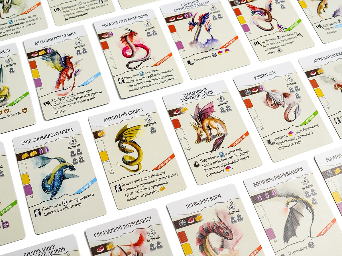 Настольная игра Змиевир (UA) / Wyrmspan (UA) (6906832797467) фото 10