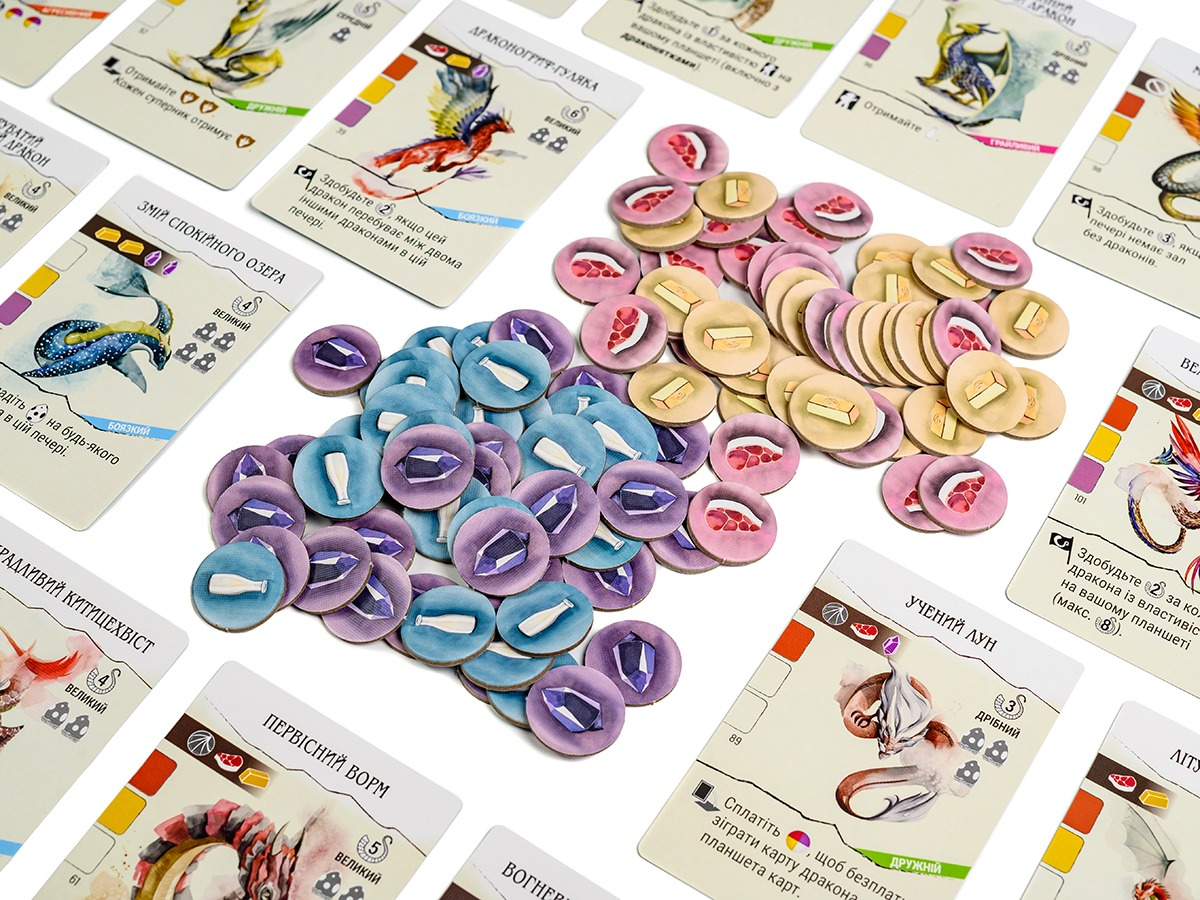 Настольная игра Змиевир (UA) / Wyrmspan (UA) (6906832797467) фото 11