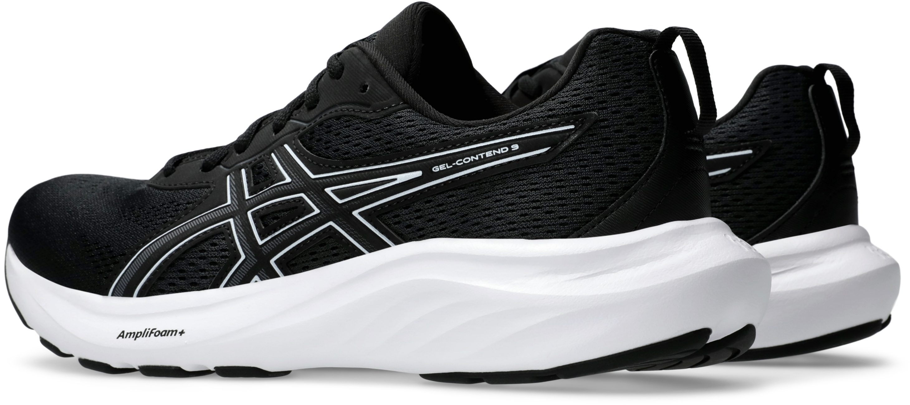 Кроссовки для бега мужские Asics Gel-Contend 9 1011B881-002 46 (11,5 US) черные/белые фото 5