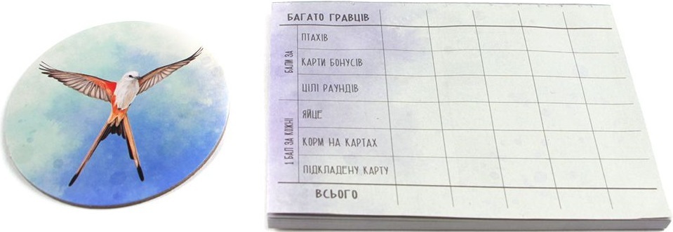 Настольная игра Крылья (UA) / Wingspan (UA) (644216627721) фото 21