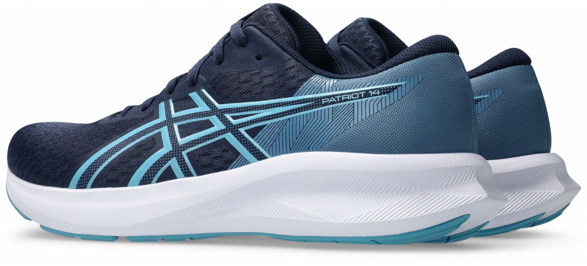 Кроссовки мужские Asics Patriot 14 1011C050-400 43,5 (9.5 US) синие/голубые фото 5