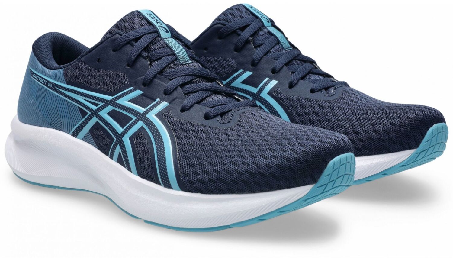 Кроссовки мужские Asics Patriot 14 1011C050-400 43,5 (9.5 US) синие/голубые фото