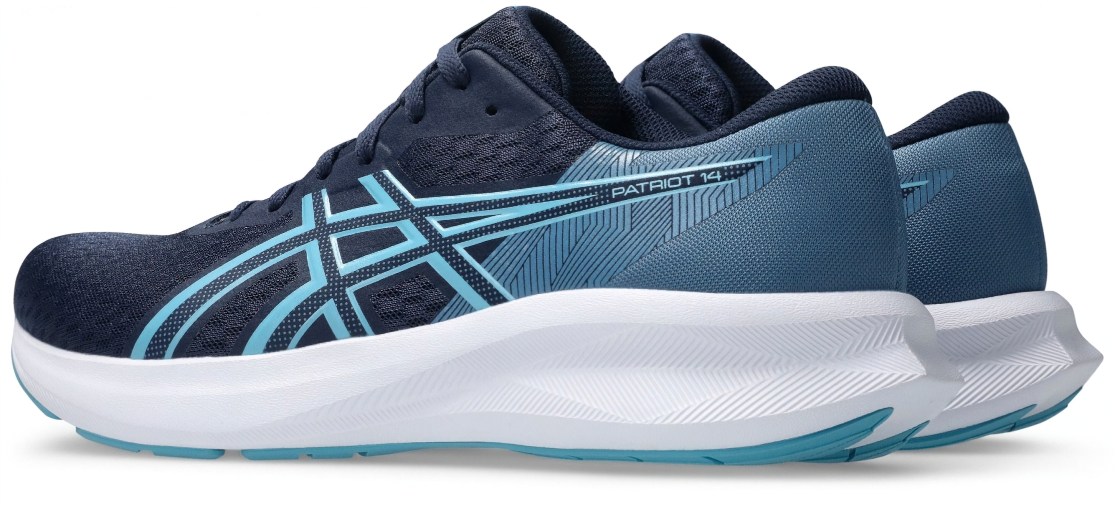 Кроссовки мужские Asics Patriot 14 1011C050-400 43,5 (9.5 US) синие/голубые фото 4