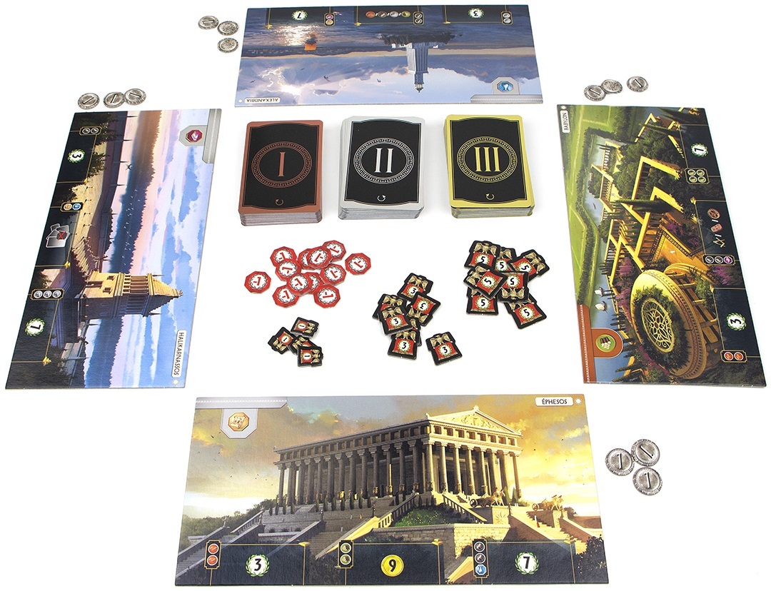 Настольная игра 7 Чудес (2 издание) (UA) / 7 Wonders (2nd Edition) (UA) (5425016925119) фото 