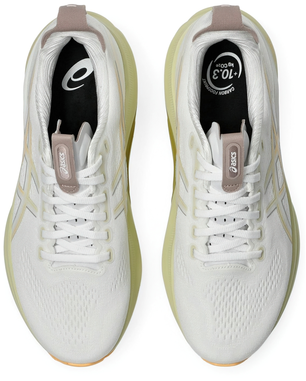 Кроссовки для бега мужские Asics Gel-Kayano 32 1011C052-101 44 (10 US) белый/персиковый фото 6