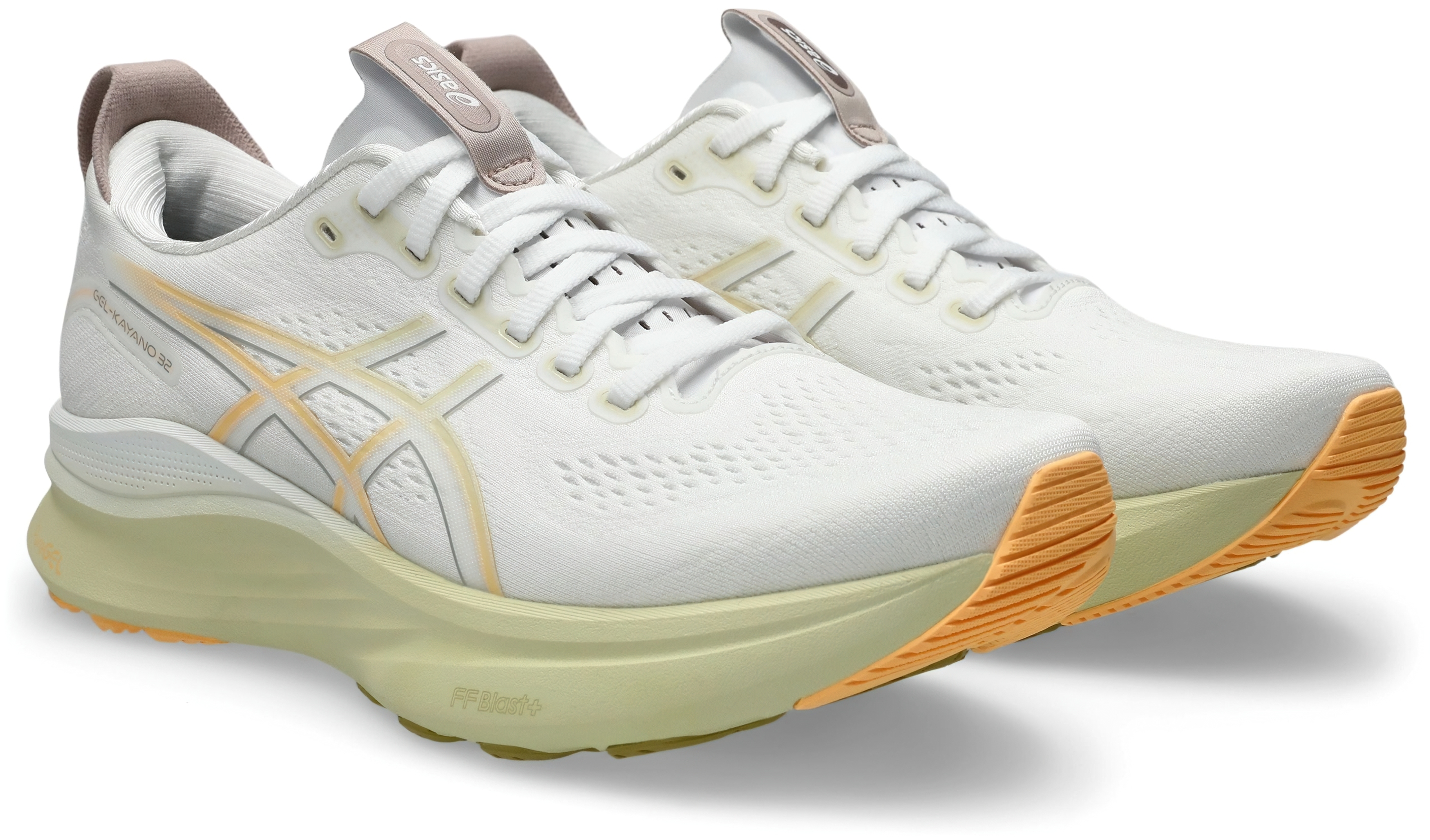 Кроссовки для бега мужские Asics Gel-Kayano 32 1011C052-101 44 (10 US) белый/персиковый фото 3