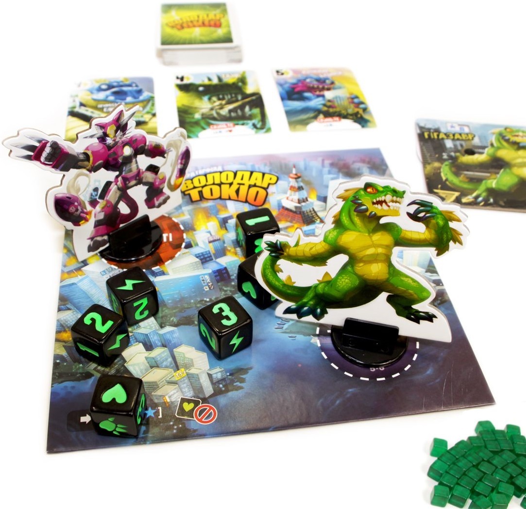 Настільна гра Володар Токіо (UA) / King of Tokyo (UA) (3760175515750)фото4