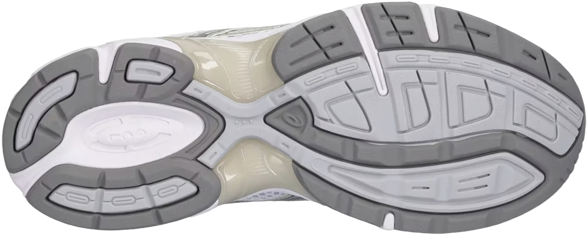 Кроссовки женские Asics Gel-1130 1202A164-124 39 (7.5 US) белый/бежевый/серебряный фото 4