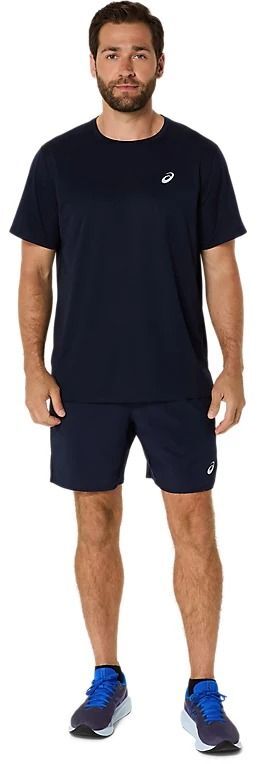 Футболка мужская Asics Core Ss Top 2011D221-400 L синяя фото 5