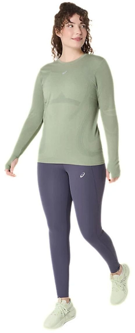 Лонгслів жіночий Asics Road Seamless Ls Top 2012D290-400 M (38) зеленийфото3